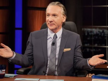 Bill Maher, al frente del programa &#039;Real time with...&#039; que emite la HBO.