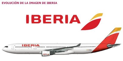 El nuevo logotipo registrado por Iberia