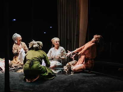 Una escena de 'Yerma', Teatre LLiure, Barcelona.