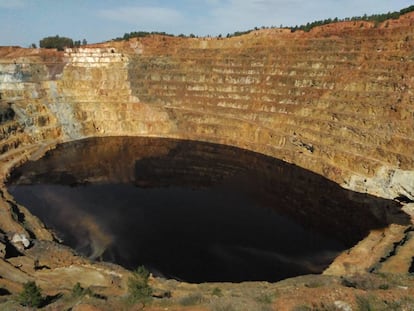 Mina de Río Tinto, en Huelva.