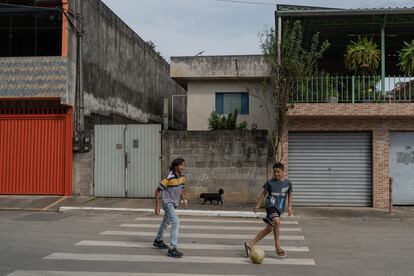 El barrio Jardim Angela, en Brasil. 