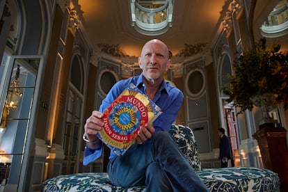 Historian Simon Sebag Montefiore in Madrid; March 2023.