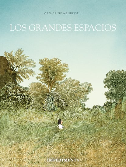 portada 'Los grandes espacios', CATHERINE MEURISSE. EDITORIAL IMPEDIMENTA