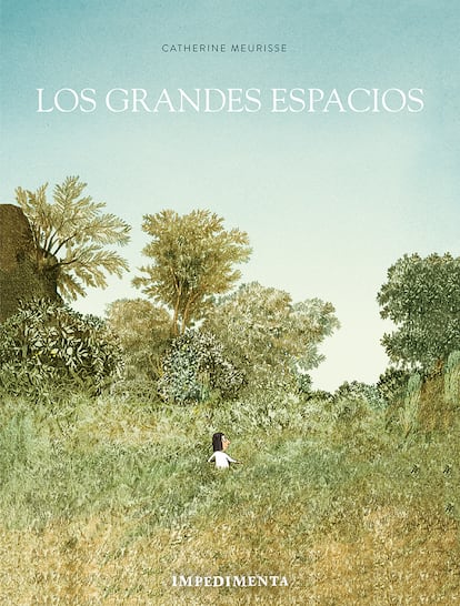 portada 'Los grandes espacios', CATHERINE MEURISSE. EDITORIAL IMPEDIMENTA