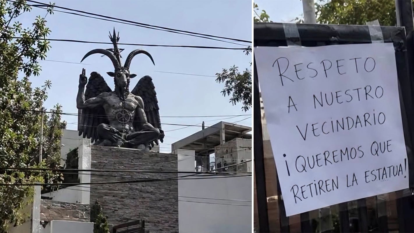 En busca de Baphomet a una cuadra de los Legionarios de Cristo