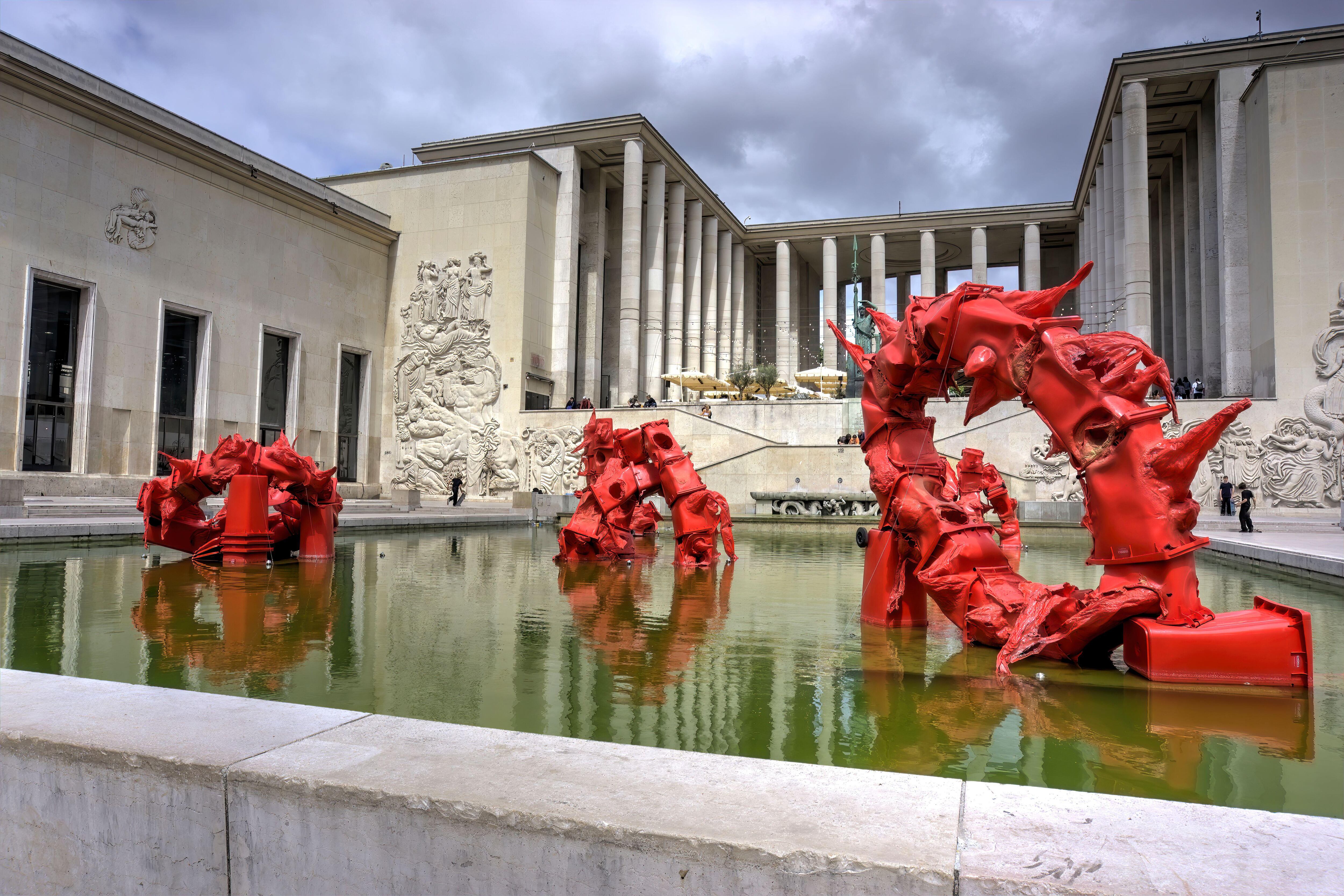 Aspecto exterior del Musée d'Art Moderne de Paris, en mayo de 2022.