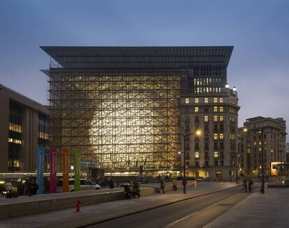 Edificio Europa, sede del Consejo Europeo.