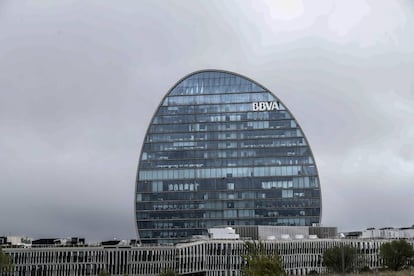 Edificio de 'La Vela', sede de BBVA