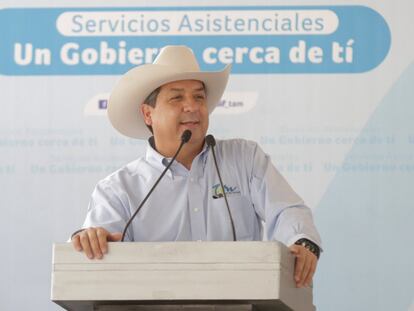 Francisco García Cabeza de Vaca en un acto público.