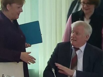 Un ministro le niega el saludo a Merkel por la epidemia del coronavirus