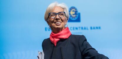 Christine Lagarde, presidenta del BCE. 