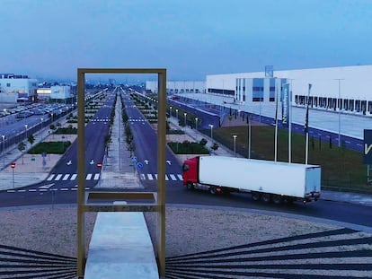 Imagen de la Ciudad del Transporte de Marchamalo (Guadalajara), donde Montepino desarrolla su gran plataforma logística.