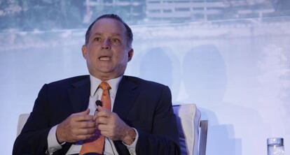 Alberto Alemán, exadministrador del Canal de Panamá.