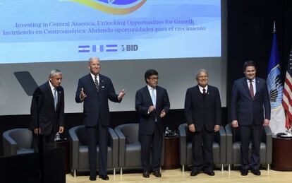 Presentación en el BID del plan para el Triángulo Norte de Centroamérica