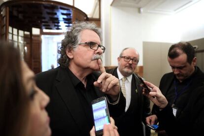 El diputado de ERC en el Congreso de los Diputados Joan Tardá.