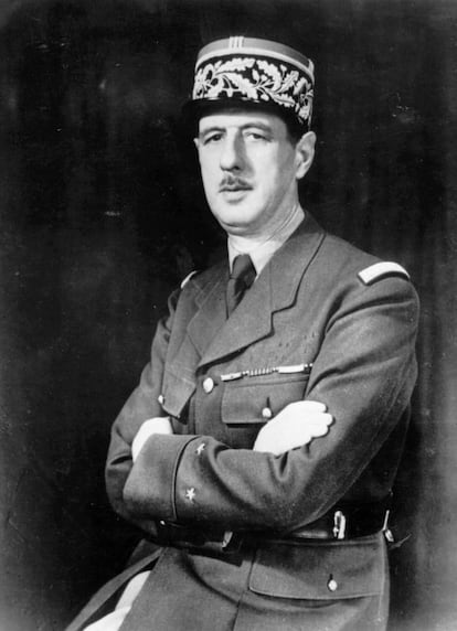 De Gaulle, líder de la Francia Libre en 1942, durante la Primera Guerra Mundial fue oficial.