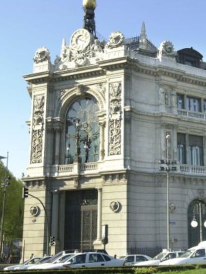 Fachada del Banco de España