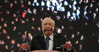 Beyi Caid Essebsi, en un discurso el viernes en Túnez.