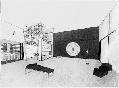 'Travail et sport’ (1927), un proyecto no realizado de Charlotte Perriand.