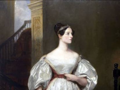 Retrato de Ada Lovelace, realizado por Margaret Carpenter en 1836.