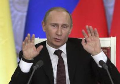 El presidente ruso, Vladímir Putin. EFE/Archivo