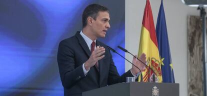 El presidente del Gobierno, Pedro Sánchez.