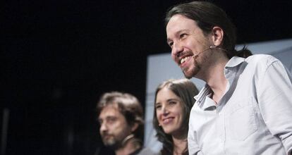 El l&iacute;der de Podemos, Pablo Iglesias.