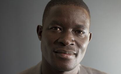 El activista ugandés Victor Ochen.