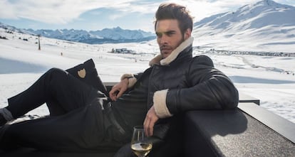 Jon Kortajarena, el jueves en Baqueira Beret.