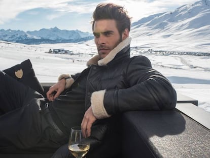 Jon Kortajarena, el jueves en Baqueira Beret.