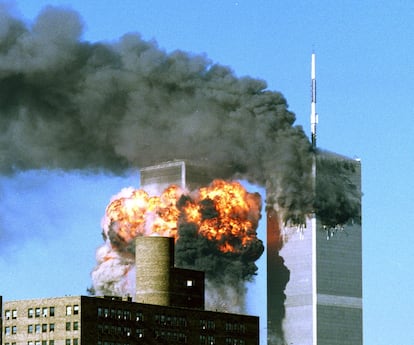 Atentado contra las Torres Gemelas de Nueva York, el 11 de septiembre de 2001.