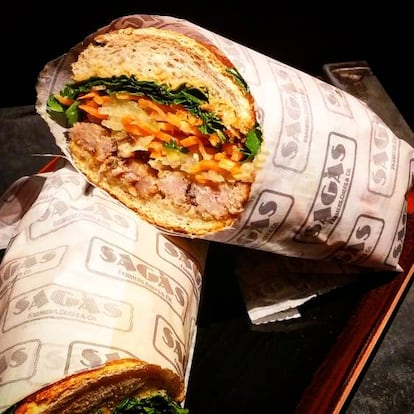 El 'banh mi' italovietnamita con 'porchetta'