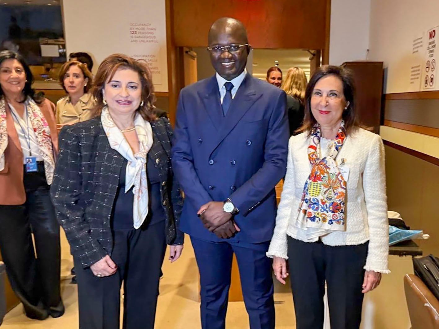 Robles warns at the UN that peace cannot be built behind the back of women