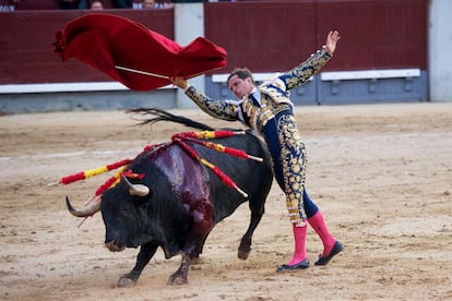 El Juli, en Las Ventas el 11 de mayo de 2022. 