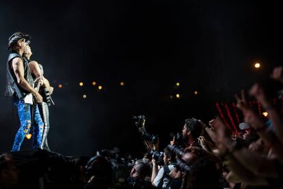 Un momento del concierto de The Scorpions en el Resurrection Fest.