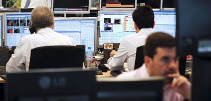 Oficinas de Ahorro Corporación, grupo de servicios financieros encargado de la subasta de bonos y letras del Tesoro Público español.