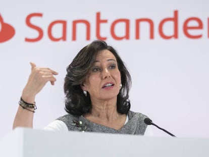 Ana Botín, el pasado enero.