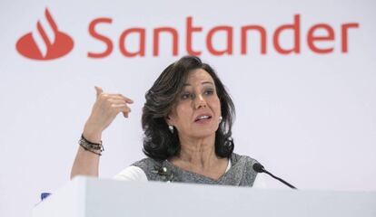 Ana Botín, el pasado enero.