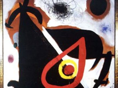 El fals 'Personnage Oiseau', de Miró.