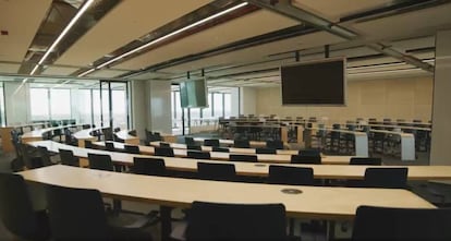 Aula circular.