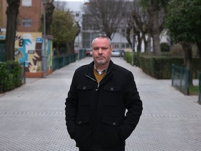 Juan Diego Teruel, que ha visto suspendido su juicio por quinta vez, en esta ocasión por la huelga de letrados de la Administración de justicia.
