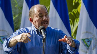 El presidente de Nicaragua, Daniel Ortega.