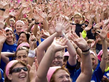 8.000 mujeres corren contra el cáncer de mama