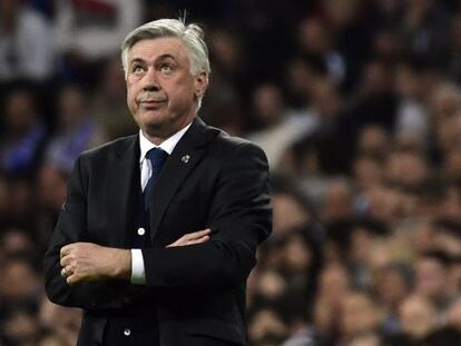 Carlo Ancelotti, entrenador del Madrid.