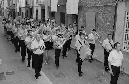 Agrupación musical Santa Cecilia de La Vilavella, en una imagen cedida sin datar.