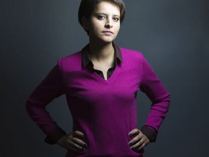 Najat Vallaud-Belkacem, en enero, antes de ser nombrada ministra de los Derechos de las Mujeres, Urbanismo, Juventud y Deportes.