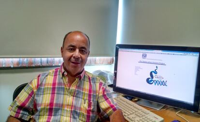 Alejandro Garciarrubio, investigador de Biotecnología de la UNAM y jefe de bioinformática del proyecto.