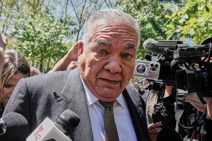 Frank Pérez, lawyer of 'May', this Monday.