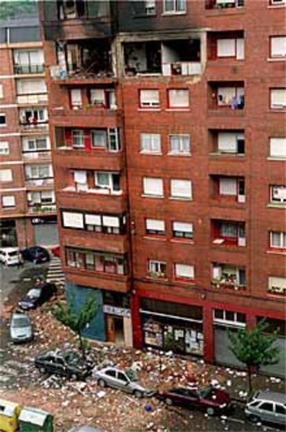 La explosión destrozó la sexta planta del inmueble.