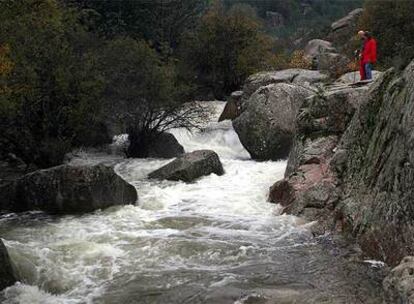 El Manzanares, a su paso por La Pedriza.